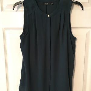 Dark green sleeveless top
